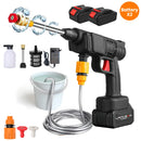 1500W Cordless High Pressure Washer Spray Water Gun Car Wash Pressure Water Cleaning Machine for Makita 18V Battery