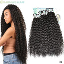 Cabelo Para Entrelace Bio Fibra Orgânico Mulheres Extensões Fibra Química Orgânica Alta Qualidade 300g 9Pcs "HELENA"-MODA