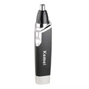 KM-6511 - 2 in 1 Original Kemei Finishing Machine For Beard, Hair, Nose and Ear Hair, Portable Versatile Trimmer