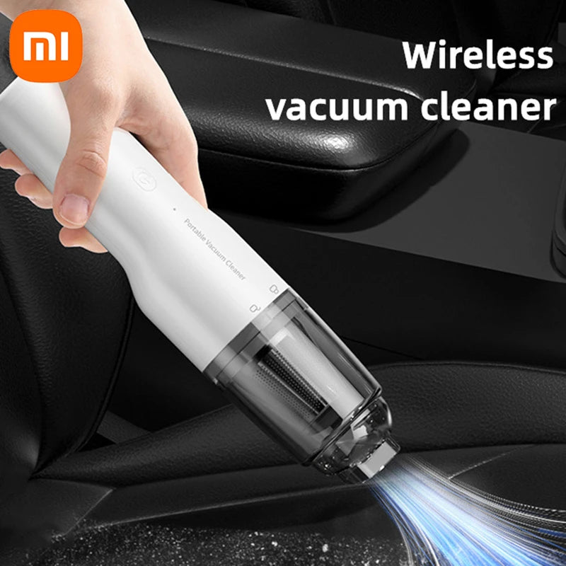 XIAOMI 12000Pa Wireless Car Vacuum Cleaner Strong Suction Portable Handheld Vacuum Cleaner Home USB Rechargeable Dust Catcher