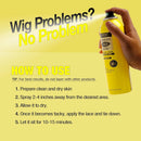 Ebin New York Wonder Lace Bond Adhesive Melting Spray Extra Mega Hold Daily Use - Long lasting Hold, Ideal for Lace Wigs