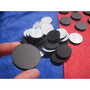 11mm-20mm Round Self Adhesive Backing Silicone Rubber Furniture Pad Foot Mat For Cabinet/Chair/Table Leg Cushion Spacer Gasket