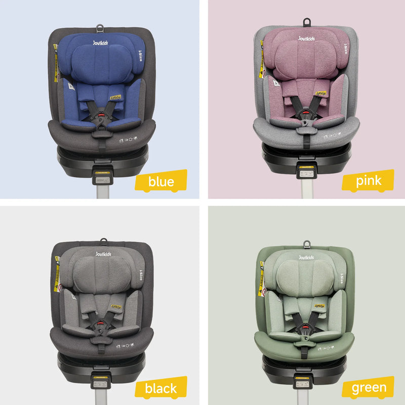 Jovikids Ranger 360° Swivel i-Size Baby Car Seat 40-150cm with Support Leg