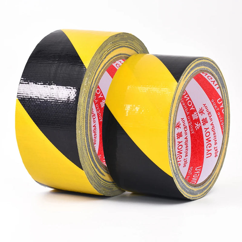 Yellow black warning tape Marking Safety Soft PVC Strong Adhesive Grip tape For Factory Warehouse Stairs warning stickers