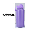 Garrafa Térmica 1200ml garrafa macaron espacial Quente & Frio Com Isolamento Térmico De Grande Capacidade