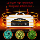 2230ML Hot Air Sterilizer 300W Dry Heat infection Foot Care Tattoo Nail Studio Sterilizer Cabinet Autoclave with Timer