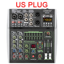 99 DSP Effects Mixing Console Podcast Mini 4/6 Channels Sound Audio Mixer Individual 48V Bluetooth USB PC Play Record AM-AX4/6