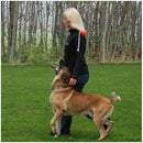 Dog Training Magnetic Ball, Orange/Blue Soft Ball with Rope