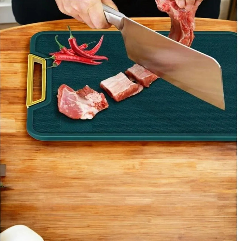 Kit até 3 Tábua de Corte Retangular Antibacteriana À Prova De Mofo Com Alça anti-rachaduras, de cozinha