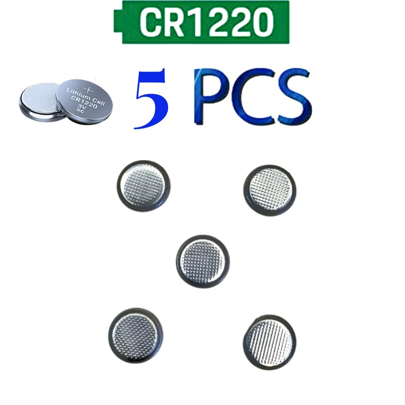 10 Unidades  Bateria de Lítio (Lithium) CR 1220 3V