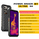 Ulefone Power Armor 18T Ultra 5G Rugged Phone 512GB ROM +24GB RAM Thermal Imaging Camera THERMAL BY FLIR® smartphone NFC