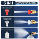 Wireless high pressure water gun, 21V, 70bar, foam production, 20000rpm, car wash gun for Auto, Home Garden Machine Tool