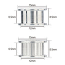 Mellow 1Pcs 20T 8.5MM Height GT2 Idler 20 Tooth Wheel Bore 5mm For High Matching Low Vibration Gates 6MM 2GT Timing Belt