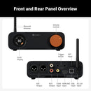 Fosi Audio ZD3 Bluetooth Desktop DAC with Remote USB ARC Input ES9039Q2M Fully Balanced Digital Decoder for Stereo Amplifier