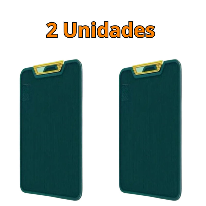 Kit até 3 Tábua de Corte Retangular Antibacteriana À Prova De Mofo Com Alça anti-rachaduras, de cozinha