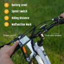 EVERCROSS TECH EK 8S Electric bike adult, E-boat 26 with motor W, 36V 12Ah battery, Max speed 25 km/h, Max Charge