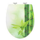 Oval Toilet Lid  Duroplast Toilet Seat Soft-Close Antibacterial with Quick Release Function  For Bathroom Parts