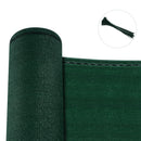 Weatherproof Green Privacy Fence Tennis Screen Sun Wind Protection Shade Net with Cable Ties Fence for Garden Balcony Sport