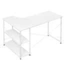 WOLTU 1PC Computer Table L-Shaped Office Desk  PC Laptop Table Workstation Study Writing Desk Dining Gaming Table