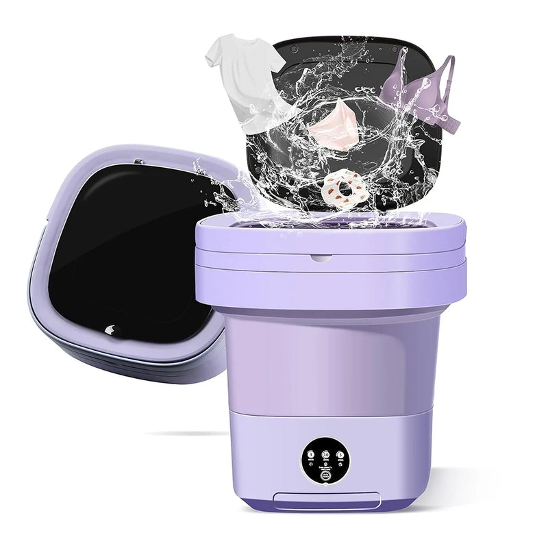 9/10/11/12/13L Folding Machine Bucket for cloths Socks Underwear clean clean Portable Small Travel drinking Machine