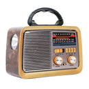 Radio Retro bluetooth ,entrada usb,microsd lanterna e sainda auxiliar AD-3188