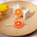 New Fashion Strawberry Cake Earrings For Women Resin Handmade Cute Watermelon Lemon Drop Earring Girl Birthday Ear Jewelry Gifts