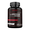 L-Arginine Capsules - Enhance Men's Energy, Muscle Mass, Endurance & Blood Flow - 120 Capsules