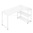 WOLTU 1PC Computer Table L-Shaped Office Desk  PC Laptop Table Workstation Study Writing Desk Dining Gaming Table