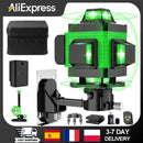 Professional 12/16 Lines 4D level laser Automatic 3 ° Line-holding lock Wall Laser Level Construction Tool Laser Level