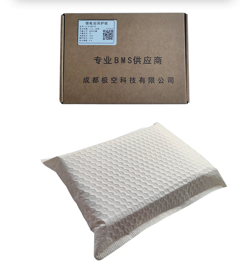 【Do Brasil】Smart BMS JK-B1A8S10P 4S~ 8S 12V 24V Kingbo Power Battery With 1A Active Balabce ,included  Switch