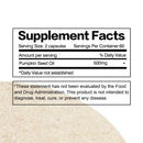 Pumpkin Seed Oil - Supports Men's Prostate Health, Promotes Hair Growth, Urinary Tract Support - 120 Capsules