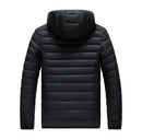 Waterproof Puffer Jacket with Removable Hood