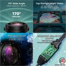 GreenYi 170° 1920x1080P HD AHD Vehicle Rear View Camera For BMW 3 Series BMW 5 X5 X1 X6  E82 E84 E88 E90 E91 E92 E93 E60 Car