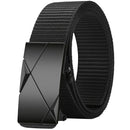 1Pcs Fashion Business Men's Belt Genuine Luxury Brand Leisure Belt Automatic Buckle Belt Canvas Belt With Cargo Pants Jeans Belt