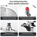 3L/7L Aluminum Pressure Cooker Multifunctional Pressure Cooker Gas Stove Household Restaurant Explosion-proof Pressure Cooker
