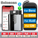 Kingbolen Soloscan Creader Elite for Mercedes-Benz Full System OBD2 Scanner,Bidirectional Diagnostic Scan Tool Lifetime Free