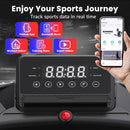 Electric Treadmill Compact Folding Treadmill for Home up to 12 km/h with LED Display App and Tablet Holder for Home Office