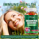 SEAMOSS - Contains Burdock Root and Bladderwrack Seaweed To Enhance Intestinal Health and Immunity - 100 Gummies