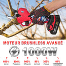 1000W 50mm Electric Pruning Shears Brushless Cordless Pruner Shear Garden Fruit Tree Branches Cutter Tool For Makita 18V Battery