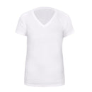 V Neck T Shirts for Men Rayon Made from Bamboo Tees Moisture Wicking Undershirts 1 Pack
