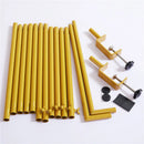 Over The Table Rod Stand with Clamps,Balloon Flower Arch Stand Table Arch for Holiday Decoration Party