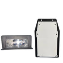 Luminária Lanterna Dupla Led Luz Solar Externa A Prova D'Água Com Sensor De Presença E Movimento