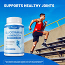 Glucosamine Chondroitin Turmeric & MSM - Supports Joint, Bone and Cartilage Health and Improves Joint Mobility - 120 Capsules