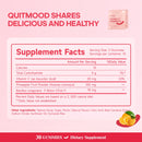 Quitmood Feminine Balance Gummies - Hawaiian Pineapple - Women's Probiotics-ph Balance- 30 Gummies, individual package vitamin C