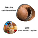 Kit up to 3 Spoon of Inox Ice Cream Accessory and Kitchen Utensil