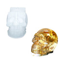 Skull Scented Candle Silicone Mold Epoxy Resin DIY Table Decoration Plaster Soft Clay Tools Halloween Decoration Ornaments