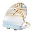 Oval Toilet Lid  Duroplast Toilet Seat Soft-Close Antibacterial with Quick Release Function  For Bathroom Parts