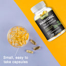 Hair & Beard Growth Supplements - Biotin & Bamboo Extract - for Men’s Beard and Hair Growth, Relieve Hair Loss - 120 Capsules