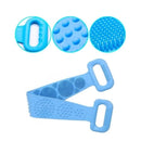 Sponge Silicone Massager Brush Bath Wash Body Skin Deep Cleaning Exfoliating Soft Antibacterial Relaxing Hygiene