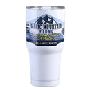 Magic Mountain 990ml Stainless Steel Double Layer Thermal Cup With Straw